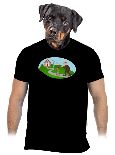Naspäť do školy pánske tričko Black