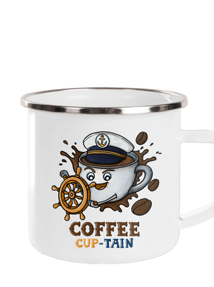 Coffee Cup-tain plecháčik White