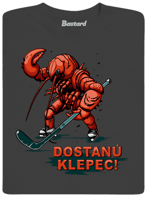 Dostanú klepec pánske dlhý rukáv Dark Grey