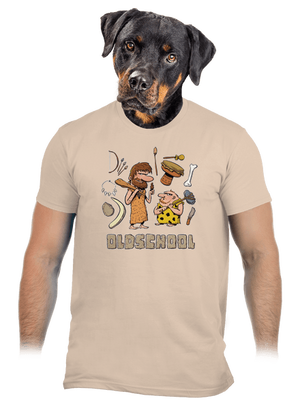 Oldschool pánske tričko Sand