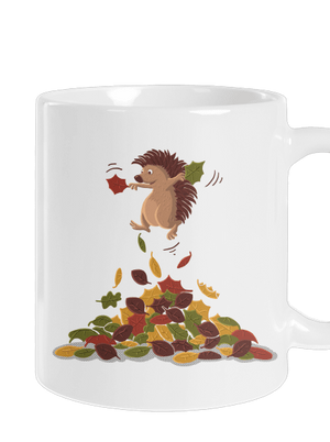 Radosť z lístia klasický hrnček White