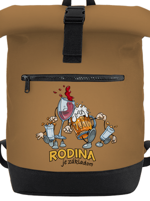 Rodina je základom batoh Caramel