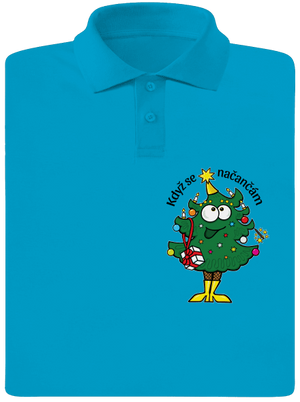 Když se načančám pánska polokošeľa Blue Atol