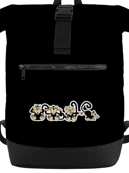 Opica batoh Black