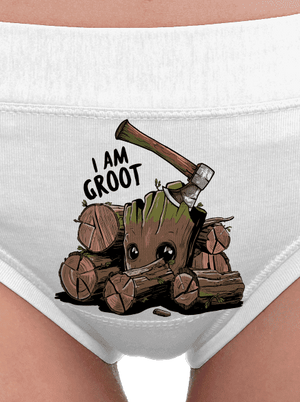 I Am Groot dámske nohavičky White