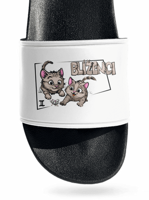 Mačací horoskop: Blíženci šľapky White