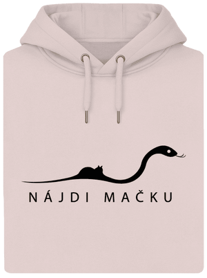 Nájdi mačku unisex mikina premium Rose Chalk