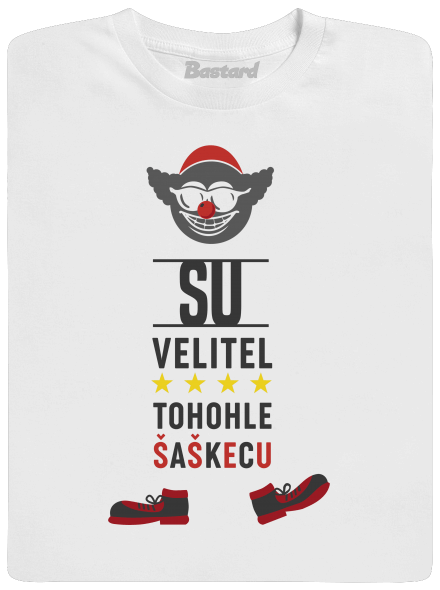 Velitel šaškecu detské tričko White