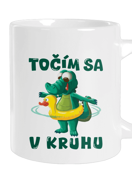 Točím sa v kruhu veľký hrnček White
