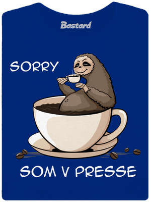 V presse dámske tričko Royal Blue Mal