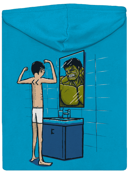 Hulk dámska mikina na zips Blue Atol
