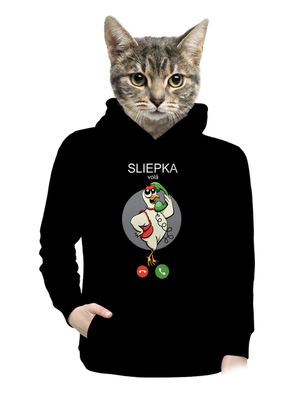 dámska mikina klokanka