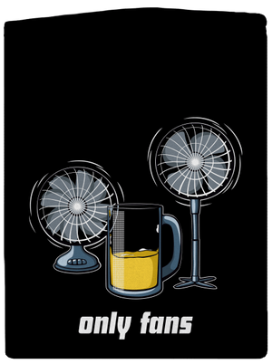 Only fans pánska mikina na zips Black