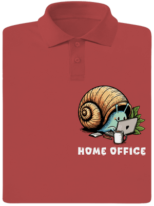 Slimákov home office pánska polokošeľa Burgundy