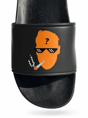 Thug life šľapky Black