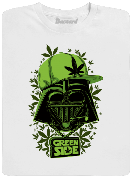 Green Side pánske tričko White