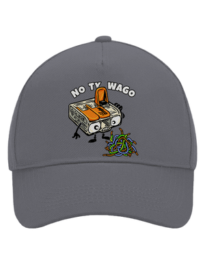 Wago svorka šiltovka baseballka Graphite grey