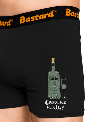Grizzling Vlašský boxerky Black