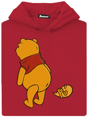 Ups detská mikina klokanka Fire Red