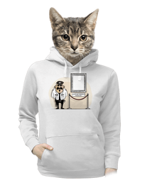 dámska mikina klokanka