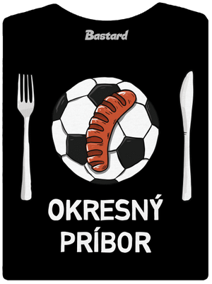 Okresný príbor dámske tričko Black