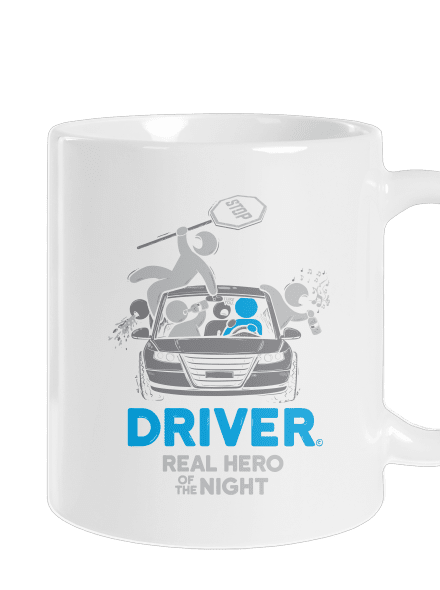 Driver klasický hrnček White
