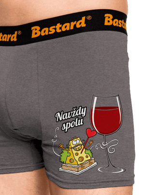 Navždy spolu boxerky Gray Melange