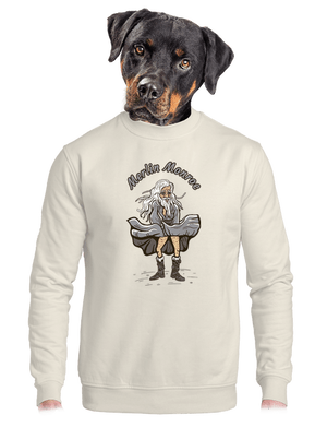 unisex mikina bez kapucne