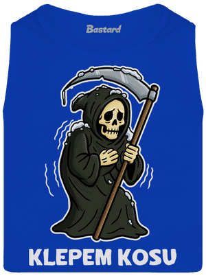 Klepem kosu pánske tielko Royal Blue