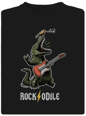 Rockodile pánske športové tričko Black