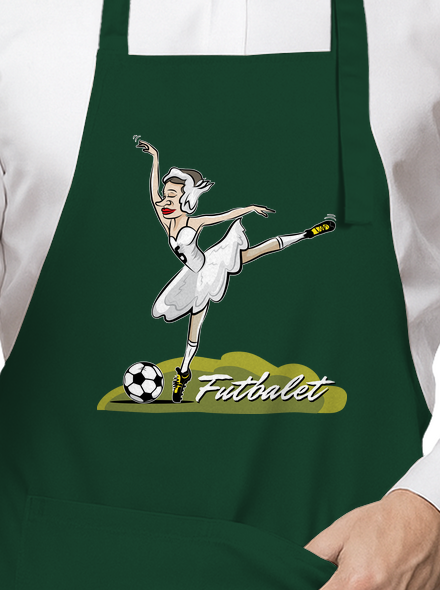 Futbalet zástera Bottle Green