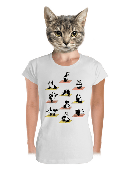 Pandia jóga dámske tričko prémium White