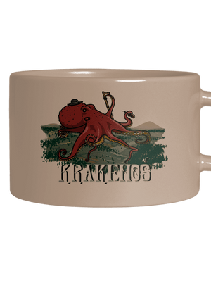 Krakenoš hrnček makronka Brown Macaron