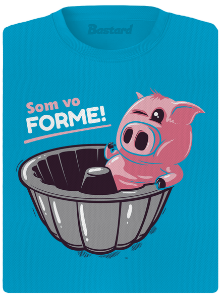 Vo forme dámske športové tričko Blue Atol