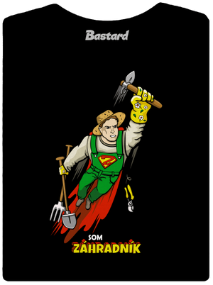 Záhradník dámske tričko prémium Black