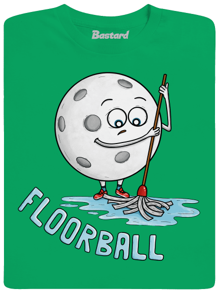 Floorball detské tričko Kelly Green