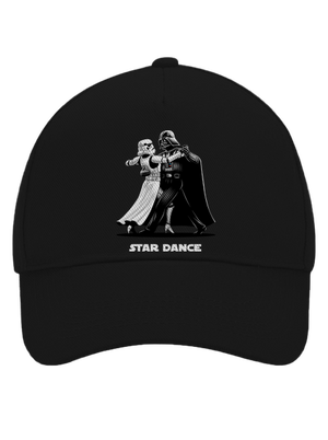 Star dance šiltovka baseballka Black