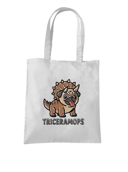 Triceramops taška White