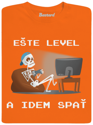 Ešte level pánske tričko Orange