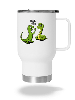 High Five termohrnček White