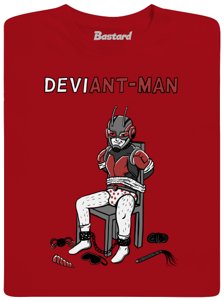 DeviAnt-man pánske tričko Red