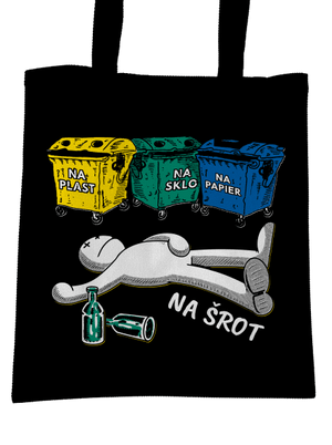 Tříděný odpad taška Black