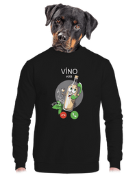 unisex mikina bez kapucne