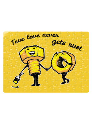 Pravá láska puzzle White