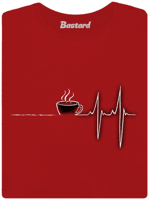 Coffee help dámske tričko prémium Red Mal