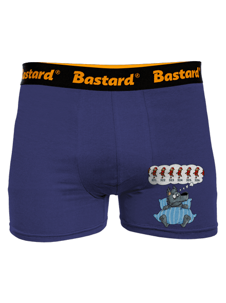 Vlčia nespavosť boxerky Blue Navy