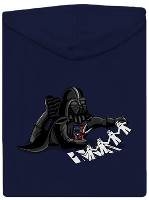 Klonovanie trooperov pánska mikina na zips Navy