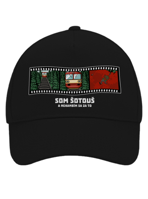 Som šotouš šiltovka baseballka Black