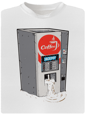 Jackpot pánske športové tričko White