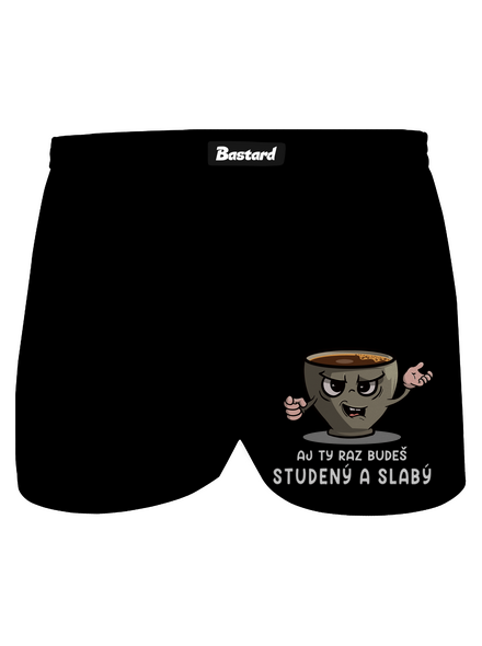 Studená káva pánske trenky Black